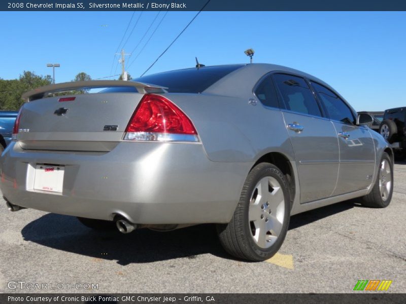 Silverstone Metallic / Ebony Black 2008 Chevrolet Impala SS
