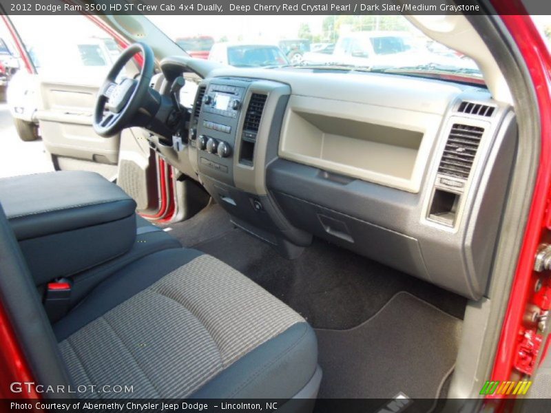Deep Cherry Red Crystal Pearl / Dark Slate/Medium Graystone 2012 Dodge Ram 3500 HD ST Crew Cab 4x4 Dually