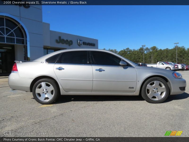 Silverstone Metallic / Ebony Black 2008 Chevrolet Impala SS