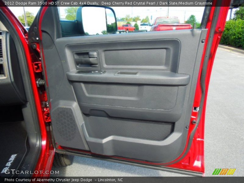 Deep Cherry Red Crystal Pearl / Dark Slate/Medium Graystone 2012 Dodge Ram 3500 HD ST Crew Cab 4x4 Dually