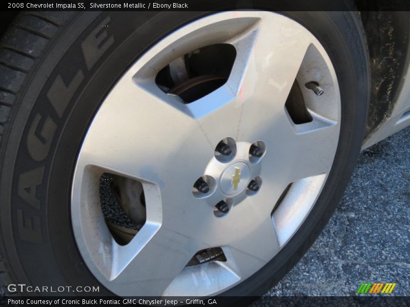Silverstone Metallic / Ebony Black 2008 Chevrolet Impala SS