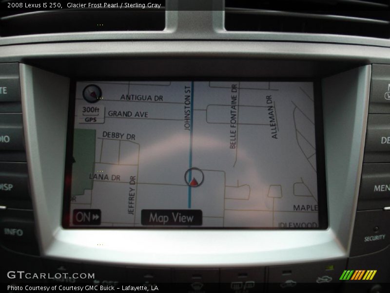 Glacier Frost Pearl / Sterling Gray 2008 Lexus IS 250