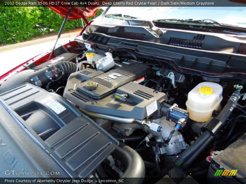 Deep Cherry Red Crystal Pearl / Dark Slate/Medium Graystone 2012 Dodge Ram 3500 HD ST Crew Cab 4x4 Dually