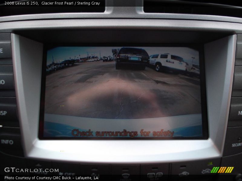 Glacier Frost Pearl / Sterling Gray 2008 Lexus IS 250