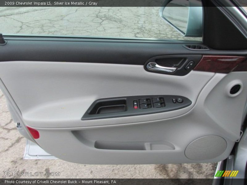 Silver Ice Metallic / Gray 2009 Chevrolet Impala LS