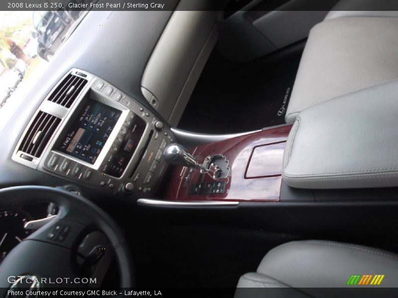 Glacier Frost Pearl / Sterling Gray 2008 Lexus IS 250