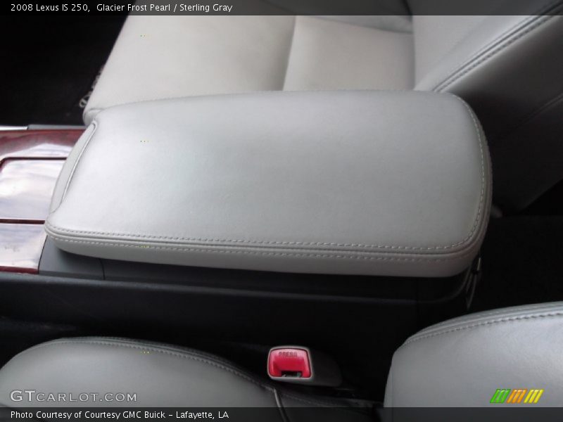 Glacier Frost Pearl / Sterling Gray 2008 Lexus IS 250