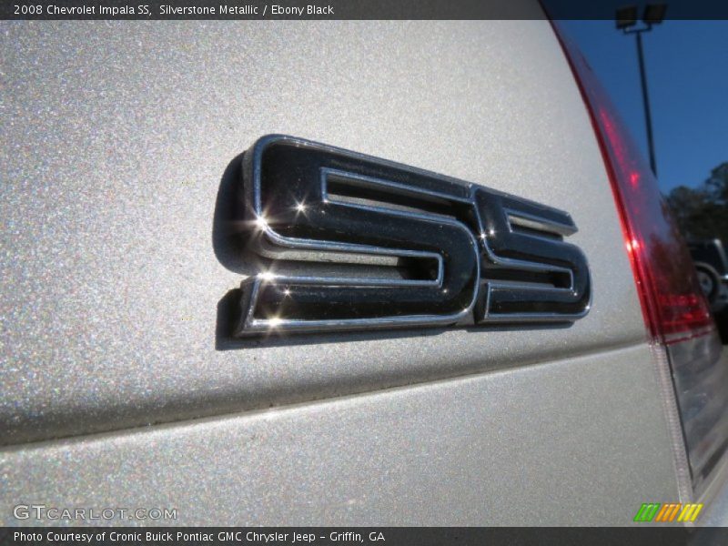 Silverstone Metallic / Ebony Black 2008 Chevrolet Impala SS