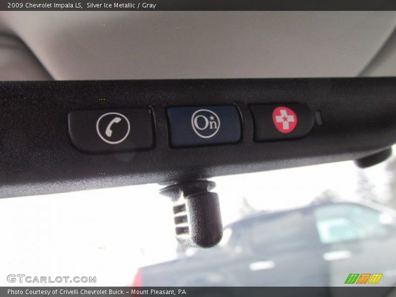 Silver Ice Metallic / Gray 2009 Chevrolet Impala LS