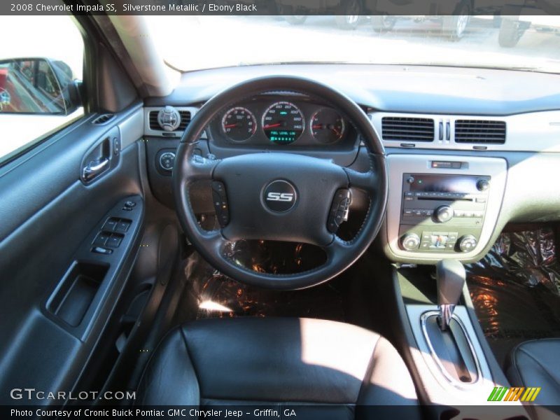 Silverstone Metallic / Ebony Black 2008 Chevrolet Impala SS