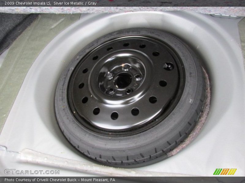 Silver Ice Metallic / Gray 2009 Chevrolet Impala LS