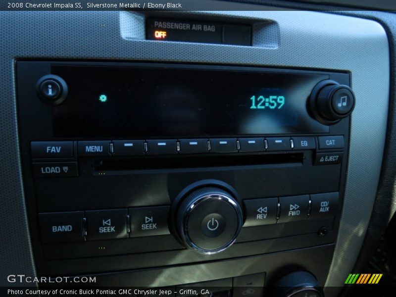 Silverstone Metallic / Ebony Black 2008 Chevrolet Impala SS