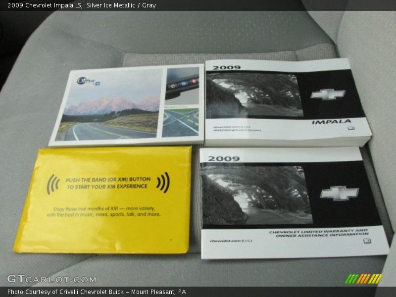 Silver Ice Metallic / Gray 2009 Chevrolet Impala LS