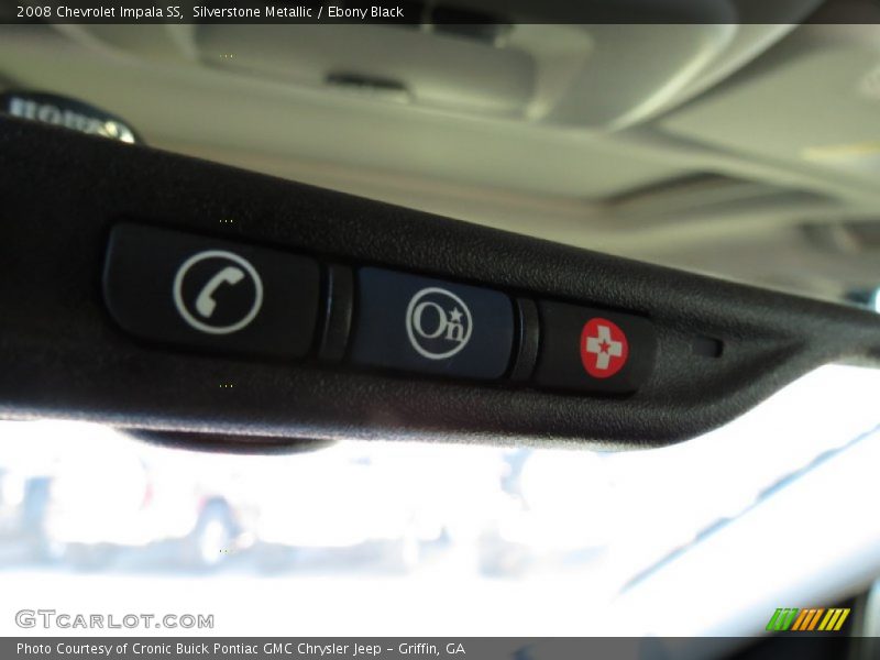 Silverstone Metallic / Ebony Black 2008 Chevrolet Impala SS