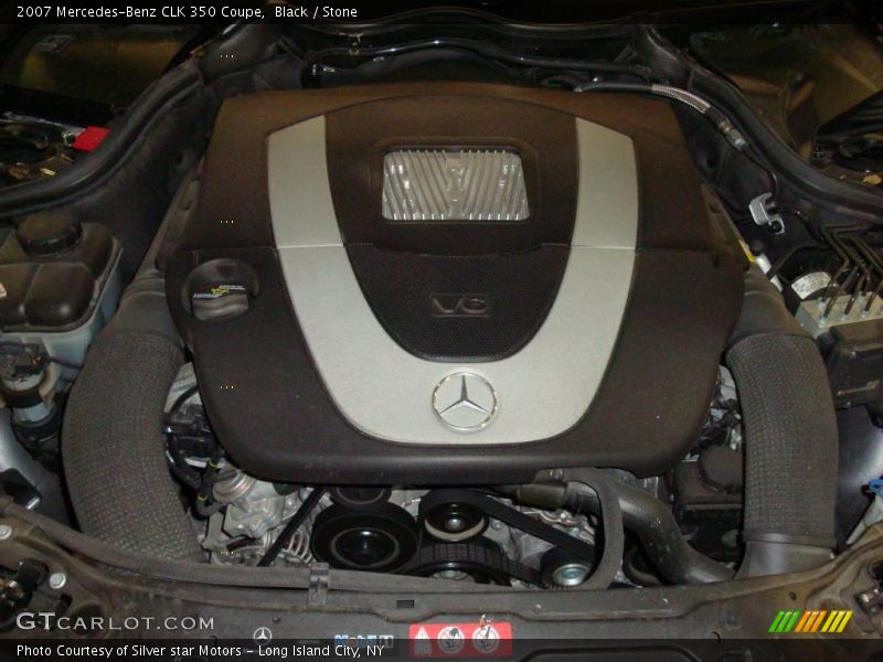 Black / Stone 2007 Mercedes-Benz CLK 350 Coupe