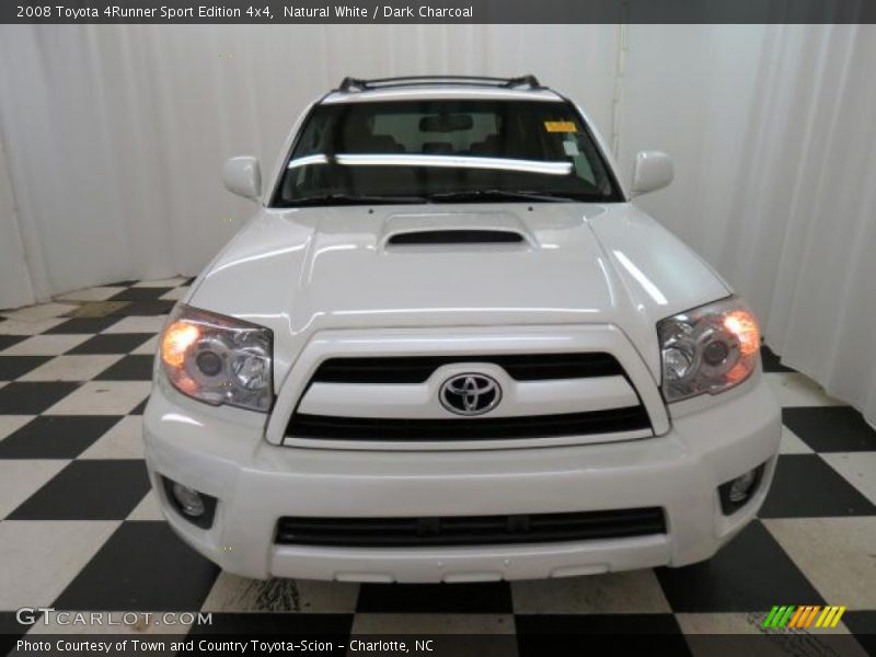 Natural White / Dark Charcoal 2008 Toyota 4Runner Sport Edition 4x4