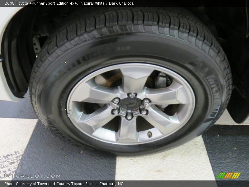 Natural White / Dark Charcoal 2008 Toyota 4Runner Sport Edition 4x4