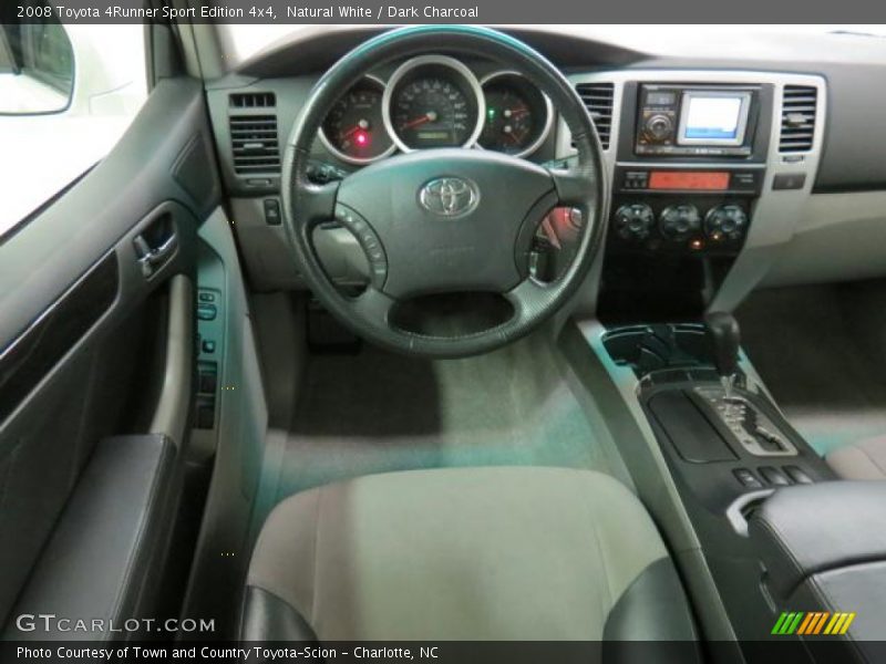 Natural White / Dark Charcoal 2008 Toyota 4Runner Sport Edition 4x4