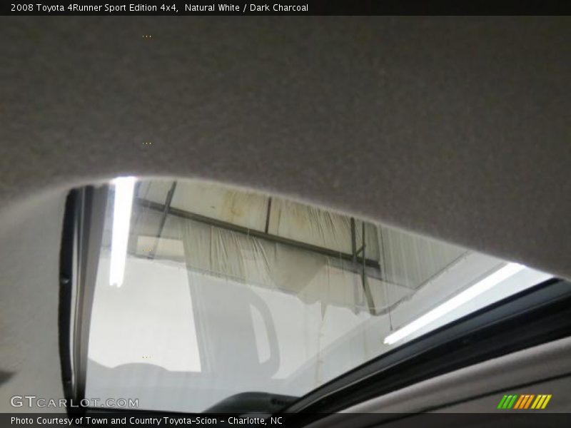 Natural White / Dark Charcoal 2008 Toyota 4Runner Sport Edition 4x4