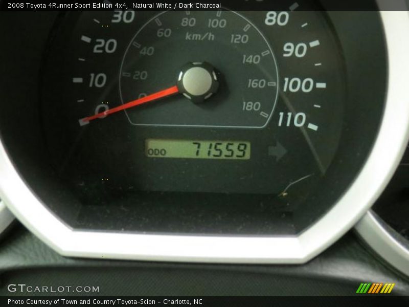 Natural White / Dark Charcoal 2008 Toyota 4Runner Sport Edition 4x4