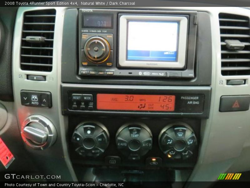 Natural White / Dark Charcoal 2008 Toyota 4Runner Sport Edition 4x4
