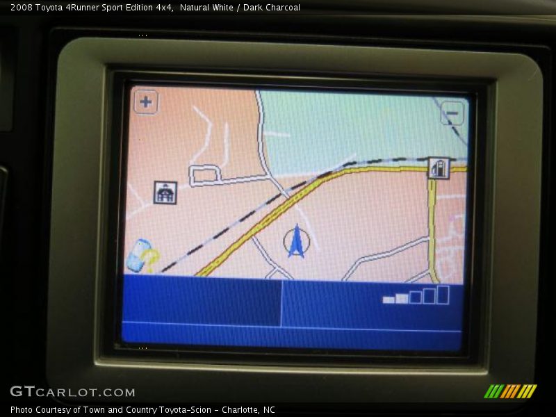 Natural White / Dark Charcoal 2008 Toyota 4Runner Sport Edition 4x4