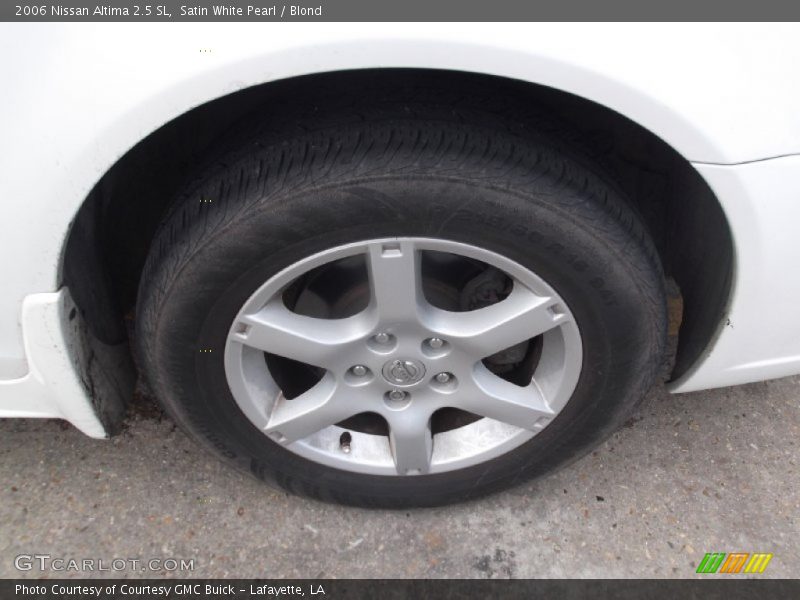 Satin White Pearl / Blond 2006 Nissan Altima 2.5 SL
