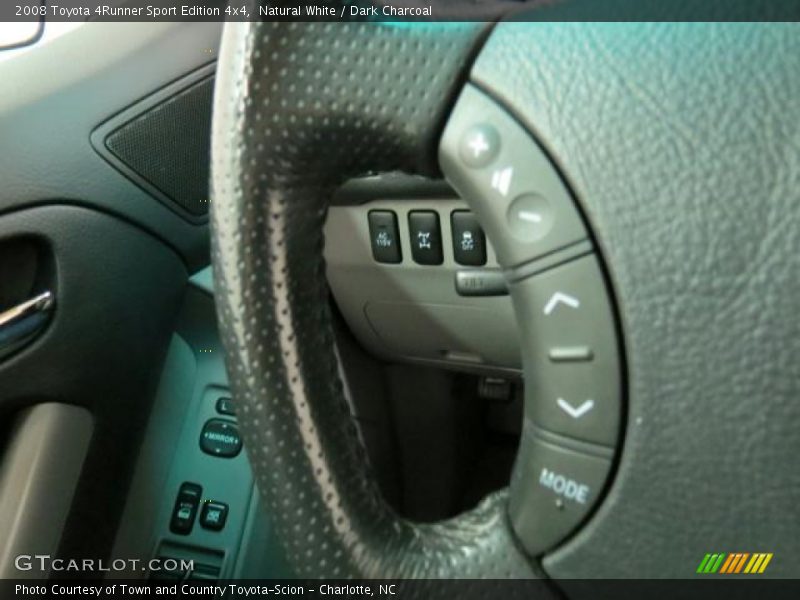 Natural White / Dark Charcoal 2008 Toyota 4Runner Sport Edition 4x4