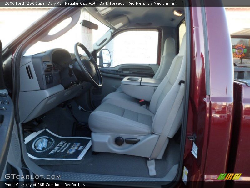  2006 F250 Super Duty XLT Regular Cab 4x4 Medium Flint Interior