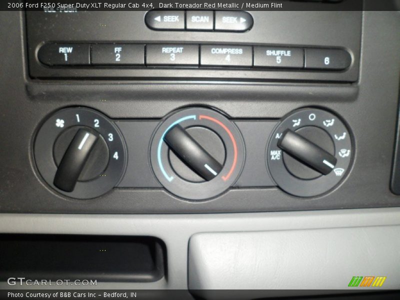 Controls of 2006 F250 Super Duty XLT Regular Cab 4x4