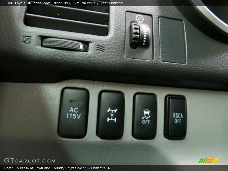Natural White / Dark Charcoal 2008 Toyota 4Runner Sport Edition 4x4