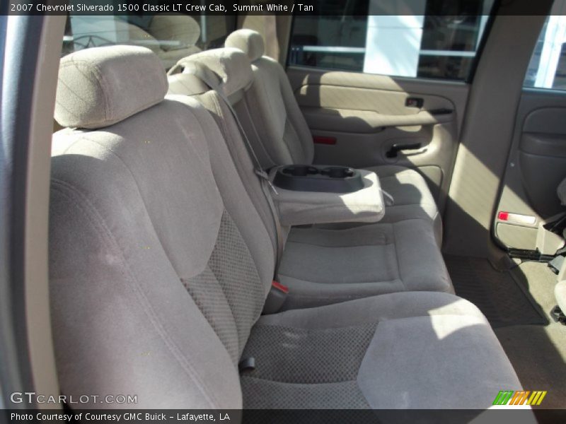 Summit White / Tan 2007 Chevrolet Silverado 1500 Classic LT Crew Cab