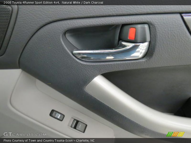 Natural White / Dark Charcoal 2008 Toyota 4Runner Sport Edition 4x4