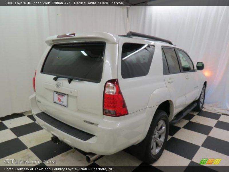 Natural White / Dark Charcoal 2008 Toyota 4Runner Sport Edition 4x4