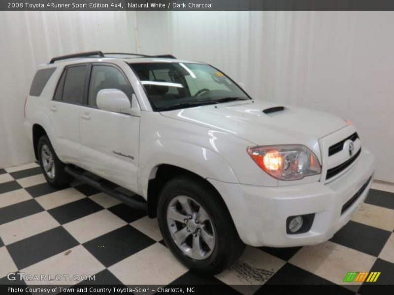 Natural White / Dark Charcoal 2008 Toyota 4Runner Sport Edition 4x4