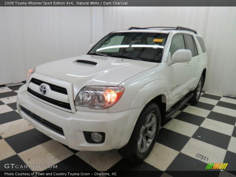 Natural White / Dark Charcoal 2008 Toyota 4Runner Sport Edition 4x4