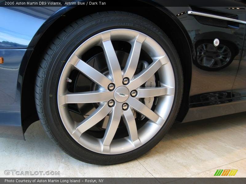 Antrim Blue / Dark Tan 2006 Aston Martin DB9 Volante