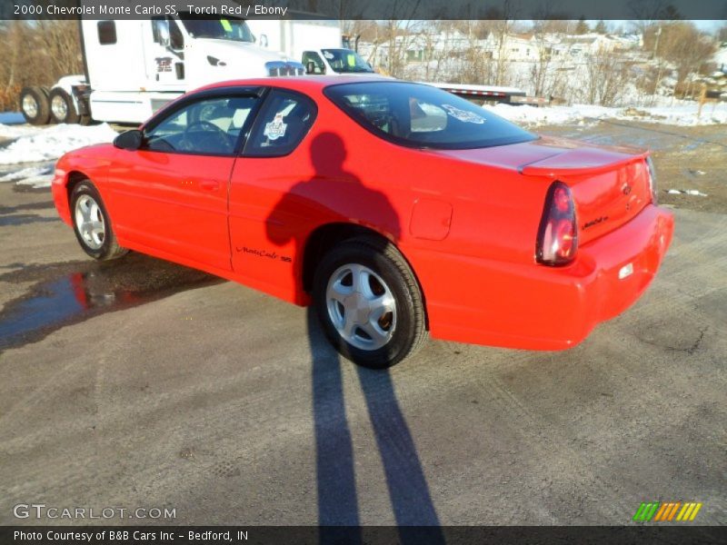 Torch Red / Ebony 2000 Chevrolet Monte Carlo SS
