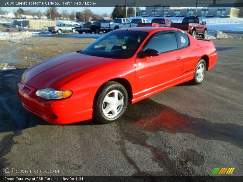 Torch Red / Ebony 2000 Chevrolet Monte Carlo SS