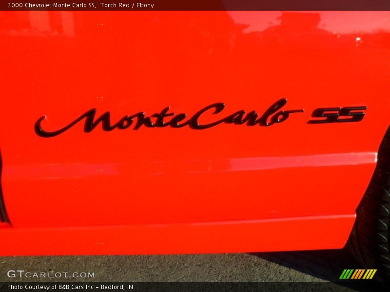 Torch Red / Ebony 2000 Chevrolet Monte Carlo SS