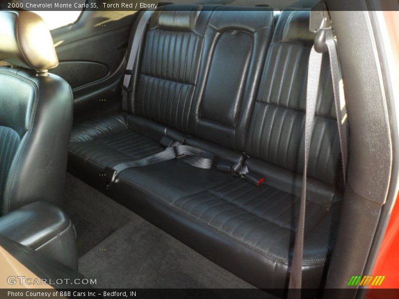 Rear Seat of 2000 Monte Carlo SS