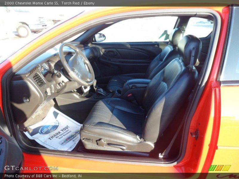 Torch Red / Ebony 2000 Chevrolet Monte Carlo SS