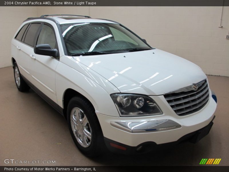 Stone White / Light Taupe 2004 Chrysler Pacifica AWD