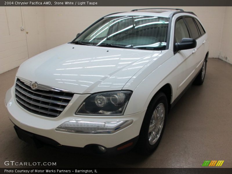 Stone White / Light Taupe 2004 Chrysler Pacifica AWD