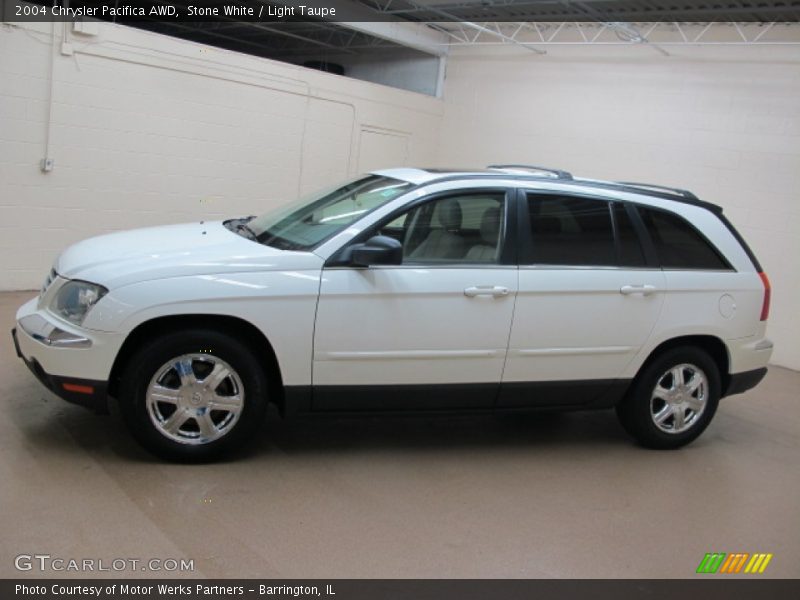 Stone White / Light Taupe 2004 Chrysler Pacifica AWD