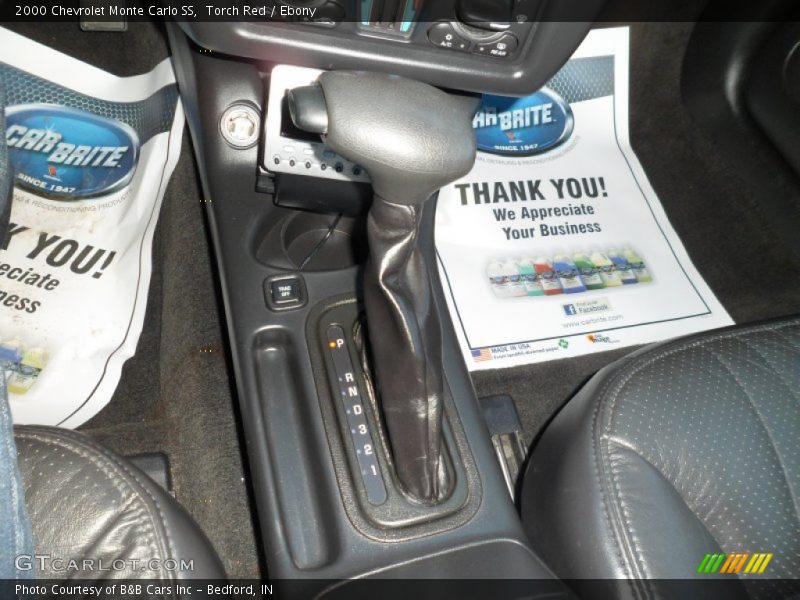 Torch Red / Ebony 2000 Chevrolet Monte Carlo SS