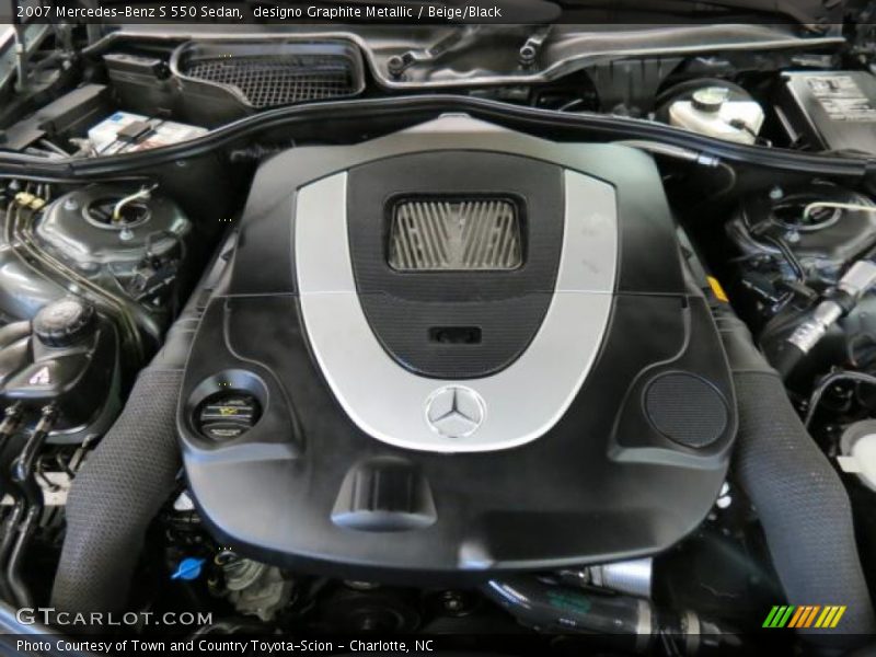  2007 S 550 Sedan Engine - 5.5 Liter DOHC 32-Valve V8
