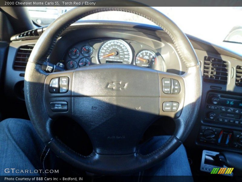 Torch Red / Ebony 2000 Chevrolet Monte Carlo SS