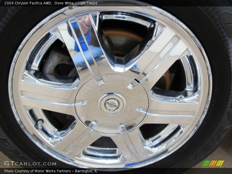 Stone White / Light Taupe 2004 Chrysler Pacifica AWD