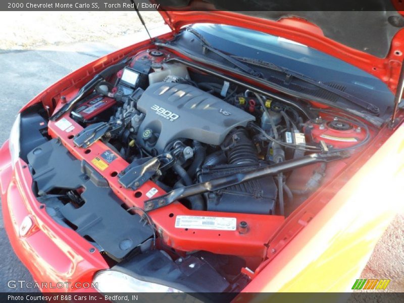 Torch Red / Ebony 2000 Chevrolet Monte Carlo SS